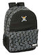 Safta Schulranzen Rucksack Grundschule Schwarz 19Liter
