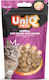 Uniq Pets Cat Treat Hairball Soft Hearts Chicken 50g
