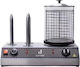 Johny Ak/1-ap3 Commercial Hot Dog Steam Machine with Bread Warmer 2kW