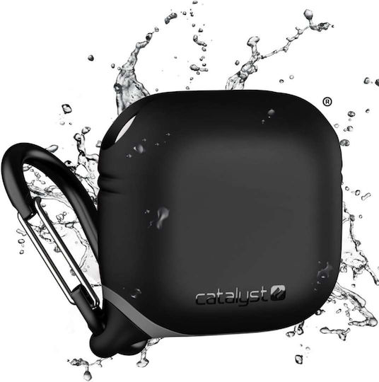 Catalyst Waterproof Θήκη Σιλικόνης με Γάντζο σε Μαύρο χρώμα για Apple AirPods 4