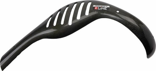 Moose Racing Motorcycle Exhaust Protector Black