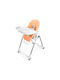 Peg Perego Prima Pappa Klappbarer Baby Hochstuhl mit Höhenverstellbar Orange