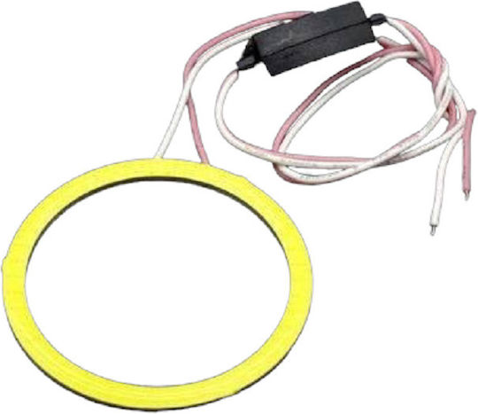 Angel Eye LED Slim Ring 6000k 80mm Universal Headlight COB 10W
