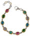 Dimitrios Exclusive Women's Bracelet with design Eye made of Silver