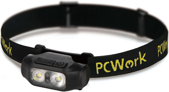 Pcwork Презареждащ се Челник LED IPX5 с Максимална Яркост 200лм