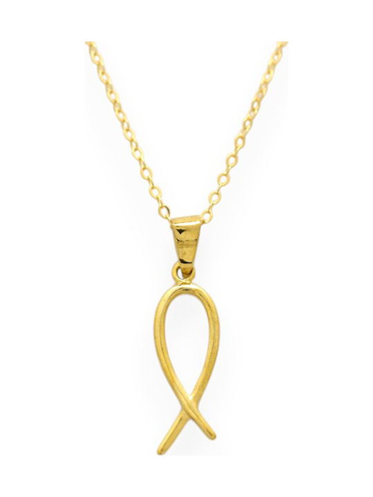 Goldjewels Κολιέ από Επιχρυσωμένο Ασήμι