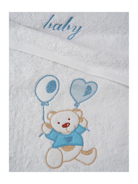 Sunshine Set Babyhandtücher 2 Stück White/blue
