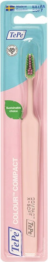 TePe Colour Compact Toothbrush Soft Pink