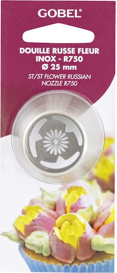 Gobel Μύτη για Κορνέ Ζαχαροπλαστικής Inox LT.GLR750-C