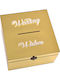 Plexiglass Wish Book Box Gold Tone Pwb/928006 Kaliso Kls-pwb-928006-gold