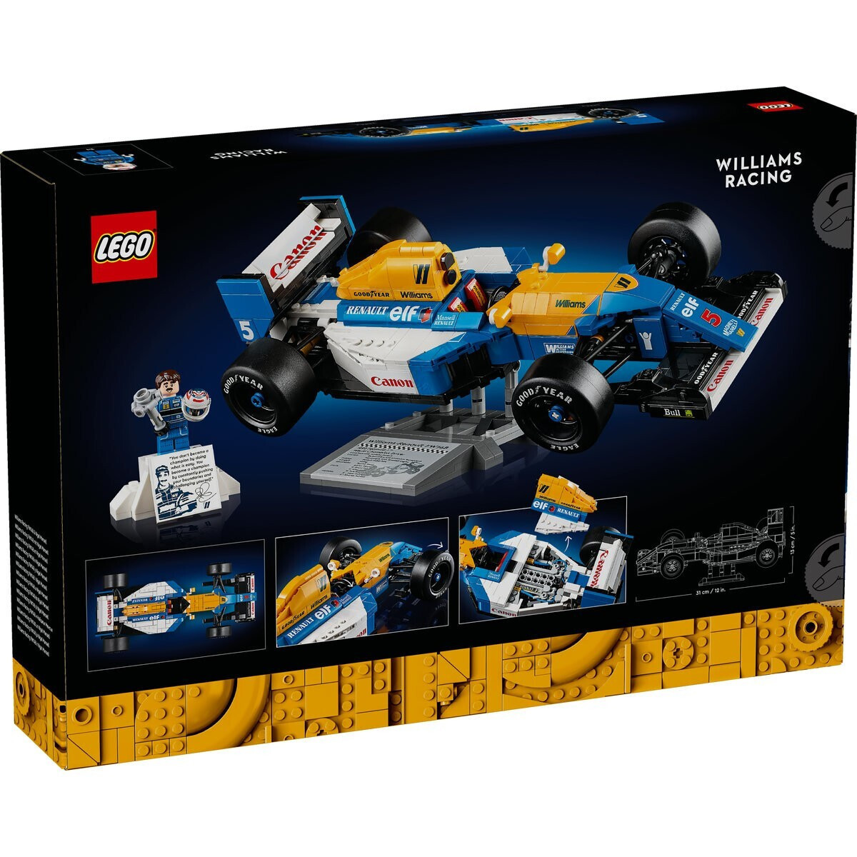 LEGO Icons Williams Racing για 18+ Ετών 799τμχ (10353)