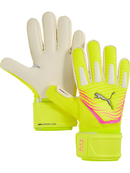 PUMA Future Match Nc Adults Goalkeeper Gloves Yellow