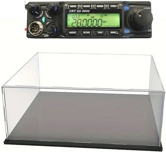 Husă transparentă pentru praf Crt Cobra Baofeng Sdr Hf Cb Radio