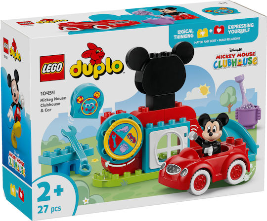 LEGO Disney Mickey Mouse Clubhouse & Car για 2+ Ετών 27τμχ