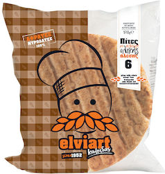 Whole Wheat Pita Elviart 6 pcs (2x510g) 1+1 Gift