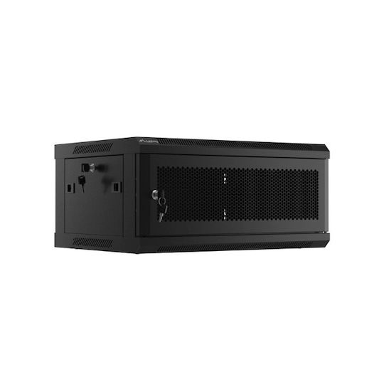 Lanberg Wall Mounted Rack Cabinet 4U Black WF01-6404-23B