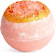 Idc Institute 2 In 1 Flower Bath Ball Fizzer & Salts Sakura Άνθος Κερασιάς 100gr