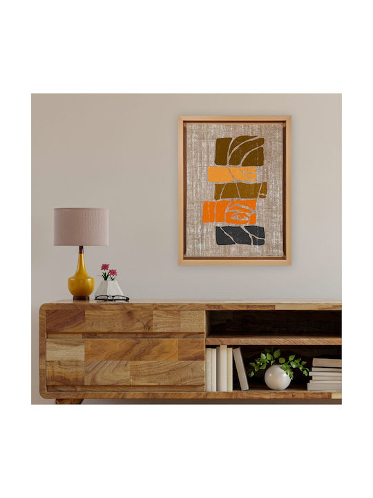24Mall Jute Πίνακας σε Καμβά 96x136cm
