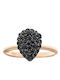 Arteon Damen Ring mit Zirkonia aus Silber Vergoldet