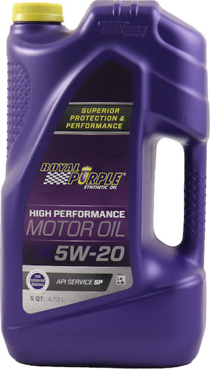 Royal Purple Royal Purple Sp High Performance 5W-20 Λάδι Μοτοσυκλέτας για Τετράχρονους Κινητήρες 1lt