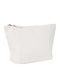 Ubag Elona Pouch Bag Zipper 100% Brushed Cotton 400grs 28.5x18x8.5cm Natural
