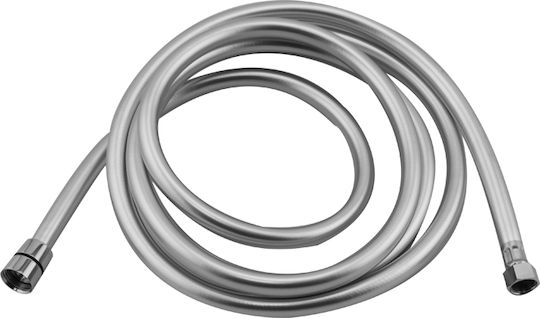 Маркуч за душ сив-сребърен 1/2'' 3/8'' спирала Ø13mm 3m