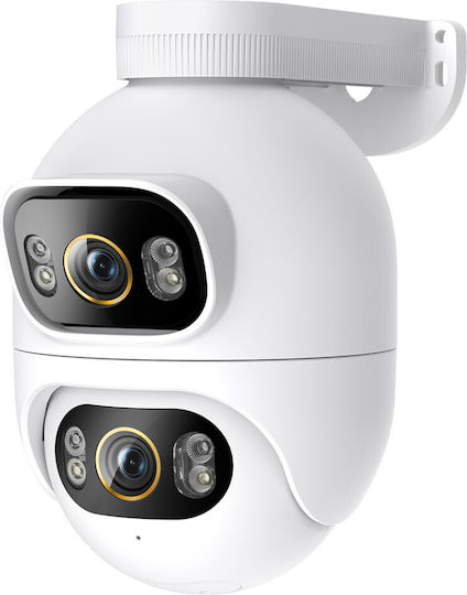 Imilab EC6 Dual Pro IP Dual Κάμερα Παρακολούθησης Wi-Fi 5+5MP Αδιάβροχη με Αμφίδρομη Επικοινωνία Κατάλληλη για Πρίζες Τύπου Αγγλίας