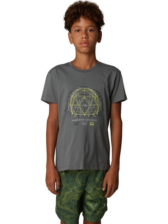 The North Face Kinder-T-Shirt grau