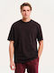 T-shirt Καφέ