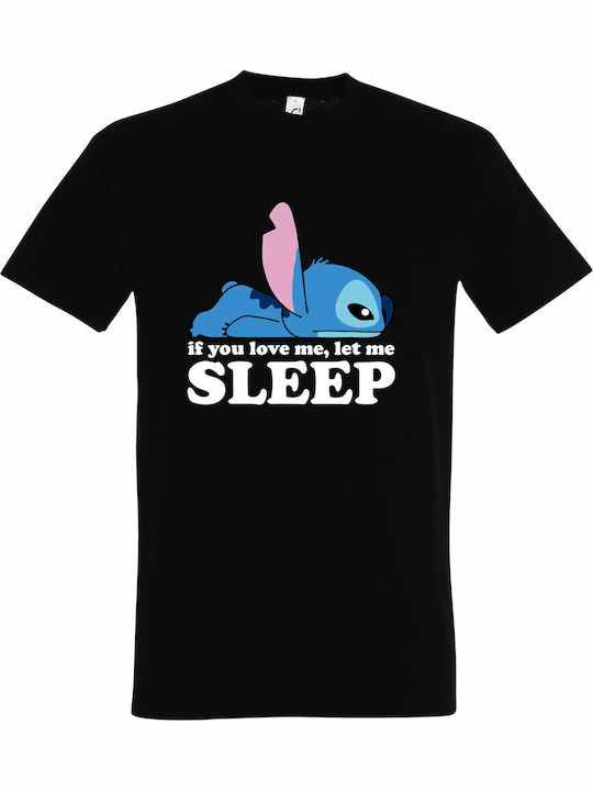 Kids' T-shirt Black Stitch, If You Love Me Let ...