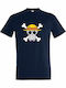 Kinder-T-Shirt French Navy Day Of The Dead, One Piece Themed
