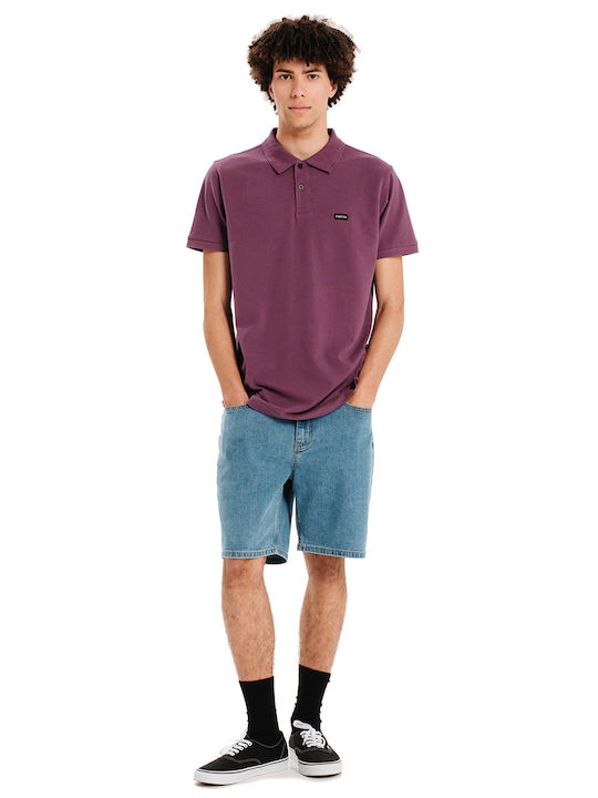 Emerson Polo T-shirt Μωβ