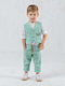 Kids' Set with Pants Summer 5pcs Green