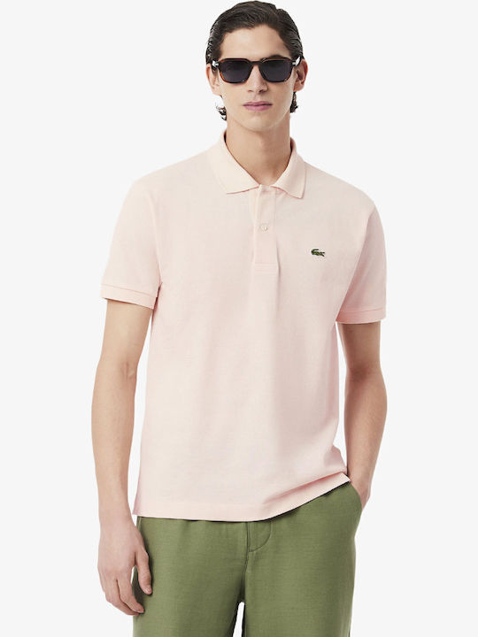 Lacoste Polo Μπλούζα Κοντομάνικη PALE PINK