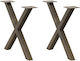 vidaXL Металическо Кракче За Мебел 2 Бройки Под...