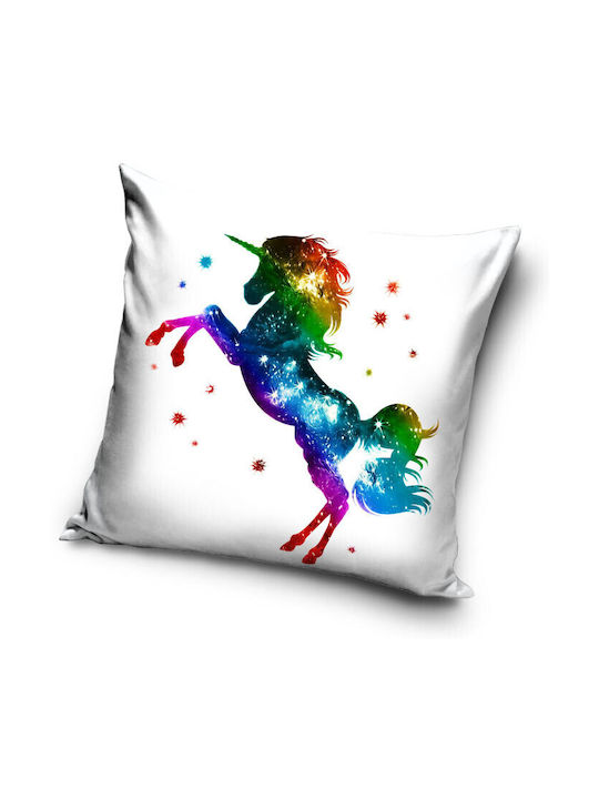Unicorn Sky Cushion Decorative Pillow 40x40 Cm