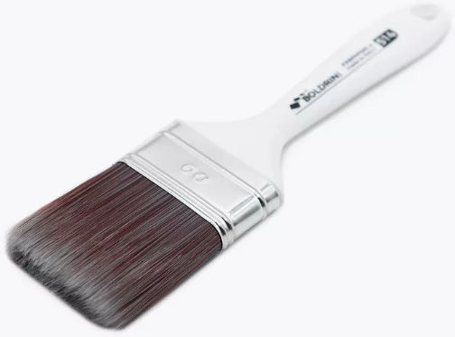 Boldrini Essential S.514 Semi-Flat Brush Synthetic Bristle & Plastic Handle 60mm