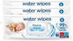 Nannys Water Wipes Baby Wipes with 99% Water Alcohol-Free Parabens Free 3x50 Pieces