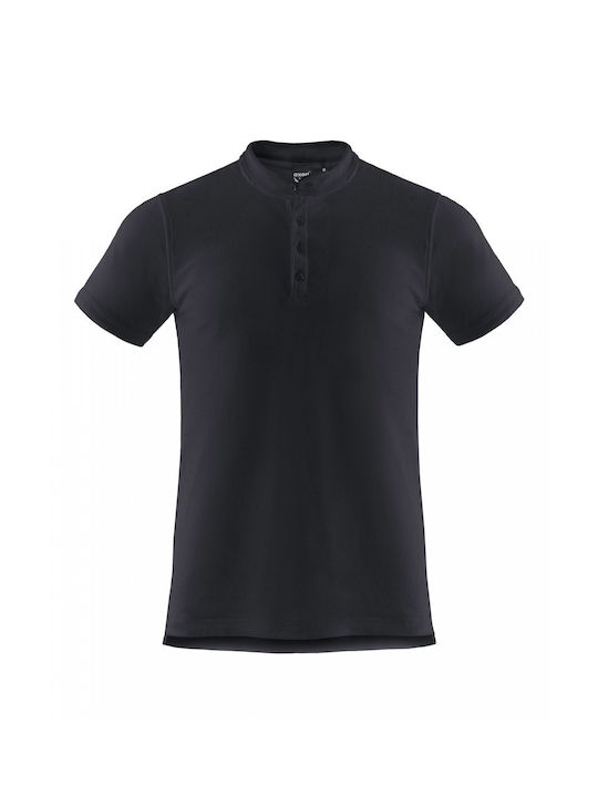 Axon Safety Κοντομάνικη Μπλούζα Polo Unisex Μαύρη Isla Axon 7.907-black