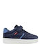 Kick Sneaker Παιδικά Sneakers Navy Μπλε