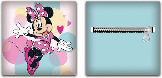 Disney Minnie Bubble Decorative Pillow Removable Cover 35x35 Cm Velour