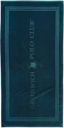 Greenwich Polo Club Плажна кърпа Памучна Синя 1...