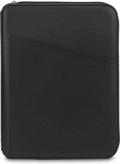 Campo Marzio Truman Conference Folder A4 Zipper Black