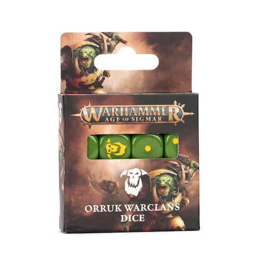 Warhammer Age Sigmar Orruk Warclans Dice 89-94