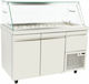 Niki Inox Охлаждаща Витрина с Капацитет 11x1/4 ГН 134x70x129см