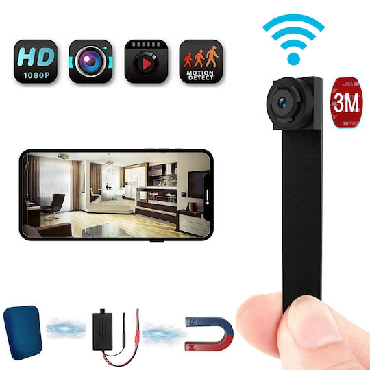 Hidden Nature Spy Camera Wifi Full Hd Motion Sensor App Notifications 2500mah Battery 4h Battery Life