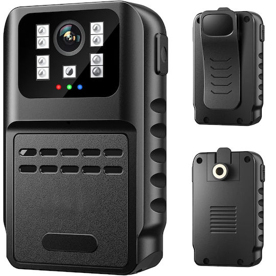 HD 1080p Body Camera Night Vision Loop Recording Police Recorder Daily Activities Cycling Couriers