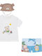 Mayoral Kids Swimwear Swimwear Set with Hat White