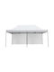 Freebox Faltbarer Pavillon Garten Weiß 3x6m