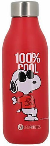 Les Artistes Ανοξείδωτο Παιδικό Παγούρι Θερμός Cool Snoopy Red 500ml